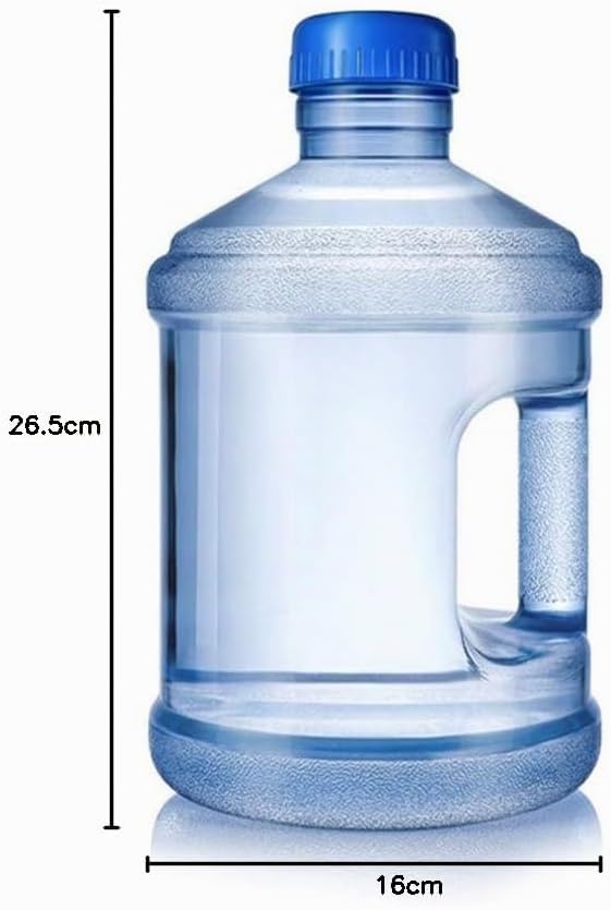 FAVOMOTO PC Wasserbehälter Trinkflasche: 3 Liter Reine Wasserflasche Mineralwasserflasche tragbarer