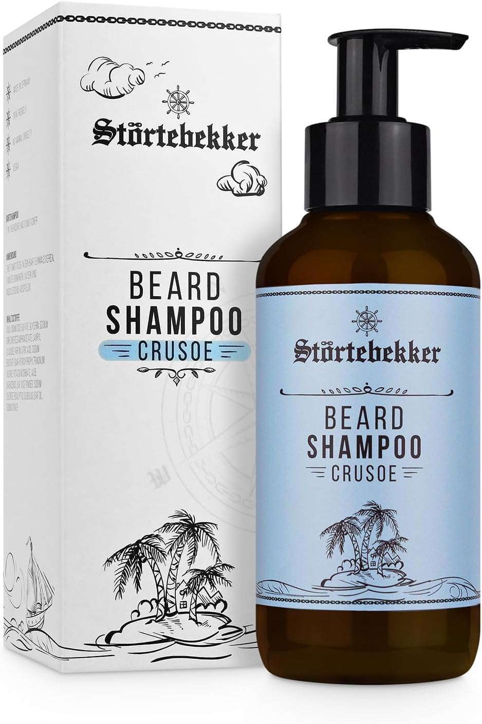 Störtebekker® Premium Anti Juckreiz Set - Hochwertiges Bartpflege Set für Männer - mit Bartöl, Bartb