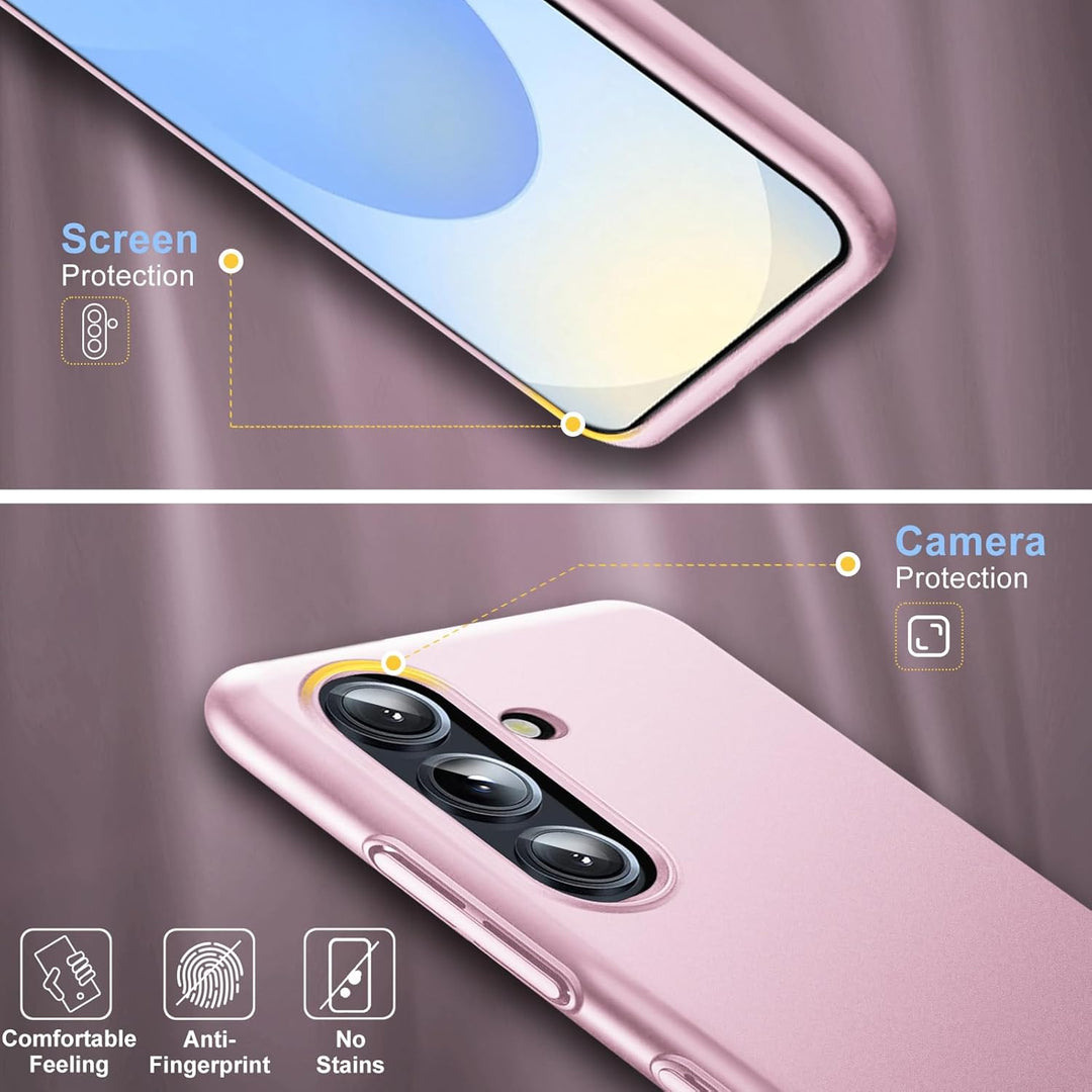 Ultradünne Hülle für Samsung Galaxy S25 5G, Extrem Dünn Matte Finish S25 Handyhülle PC Schale [Anti-