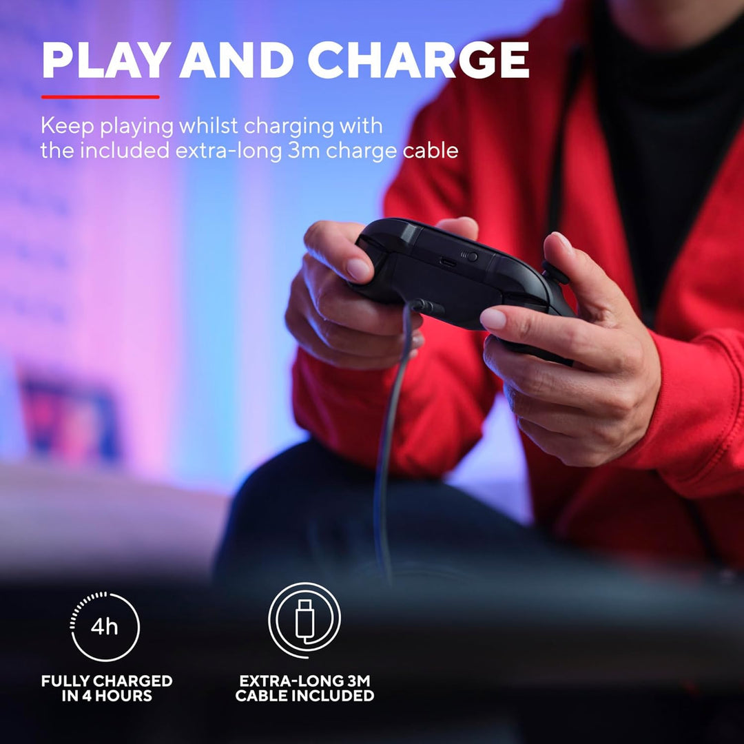 Trust Gaming GXT 246 Avado Xbox Controller Akku für Xbox Series X/S Konsole, Wiederaufladbarer Akku