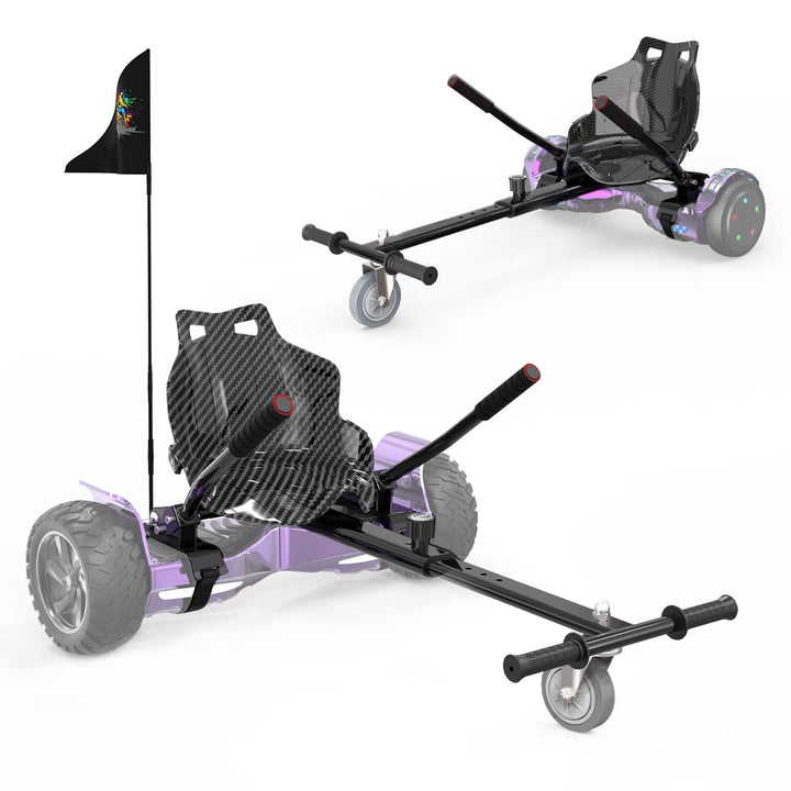 RCB Hoverboard Sitz,Go-Kart Zubehör für Hoverboards,Hoverboard mit Sitz passend für Aller 6.5"-10" Z