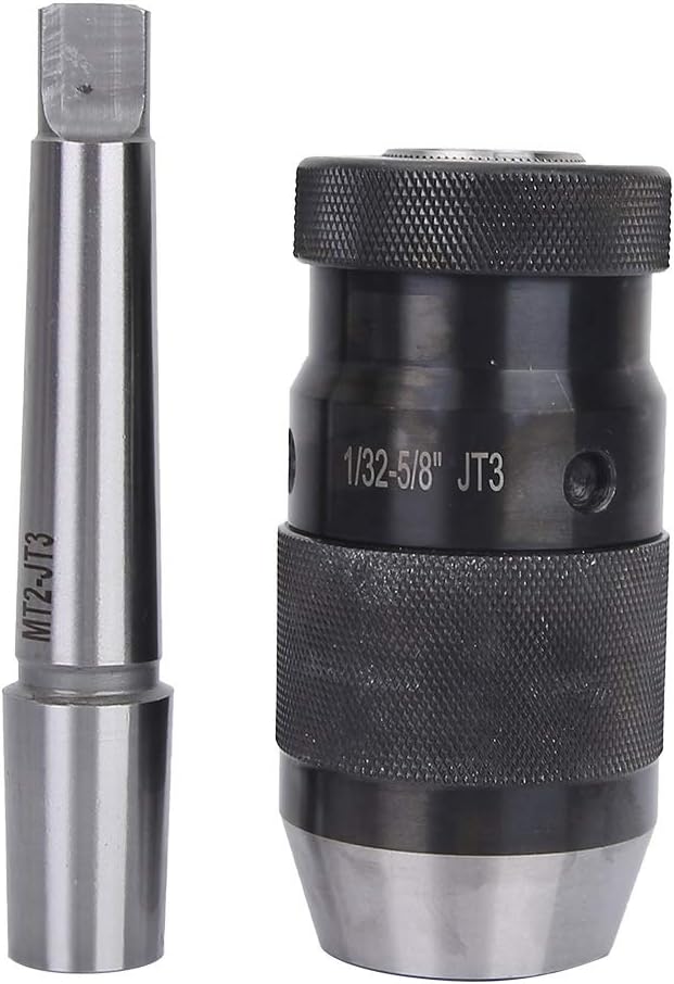 Schnellspannbohrfutter, 1/32 5/8 "JT3 Pro Serie Bohrfutter & JT3-MT2 Zylinderschaft CNC Geeignet für