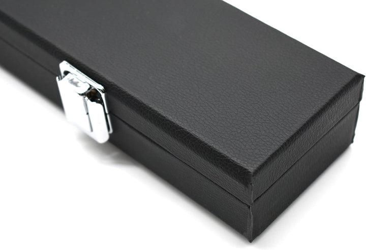 Billard Cue Queue Kö Tasche Koffer Köcher Queuekoffer Elegant 1/1 Pool 85 cm, Schwarz