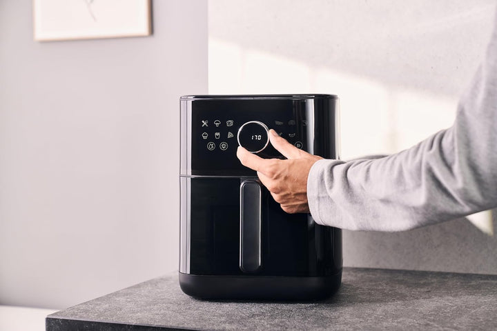 ZWILLING Air Fryer Pro 6 L, Heissluftfritteuse, 12 Programme, Infrarot-Heizung, Wasser-Sprühfunktion