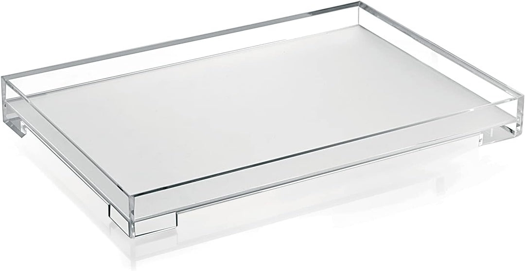 Guzzini - Icons ESSENCE, M Tablett - Transparent, 32x23xh5 cm - 19780100 M Durchsichtig, M Durchsich