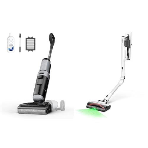 Tineco Floor ONE i5 Stretch Nass Trockensauger Pure ONE A50S Plus Kabelloser Akku Stabstaubsauger