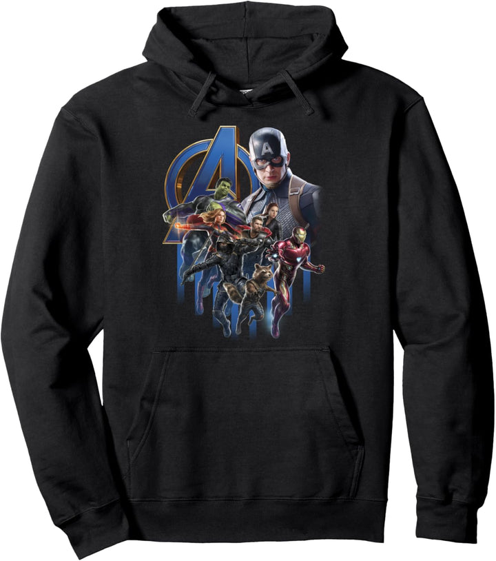 Marvel Avengers: Endgame Captain America Group Shot Pullover Hoodie