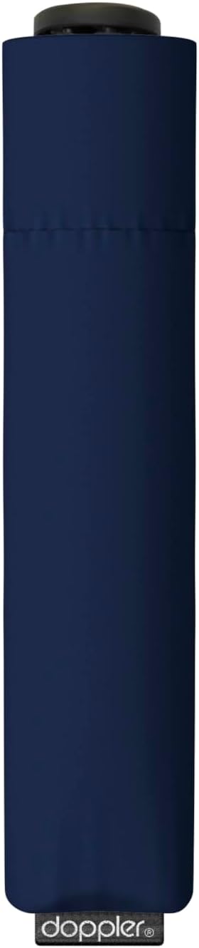 Doppler Zero extrem Leichter Mini Damen Taschenschirm UV-Schutz Ultra Sun - Navy-Ivory