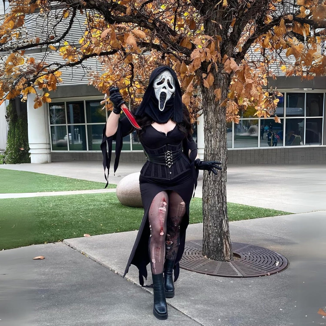 Leg Avenue 3744 - Maxi Gothic Kleid , Grösse S/M (EUR 36-38), S/M (EUR 36-38)