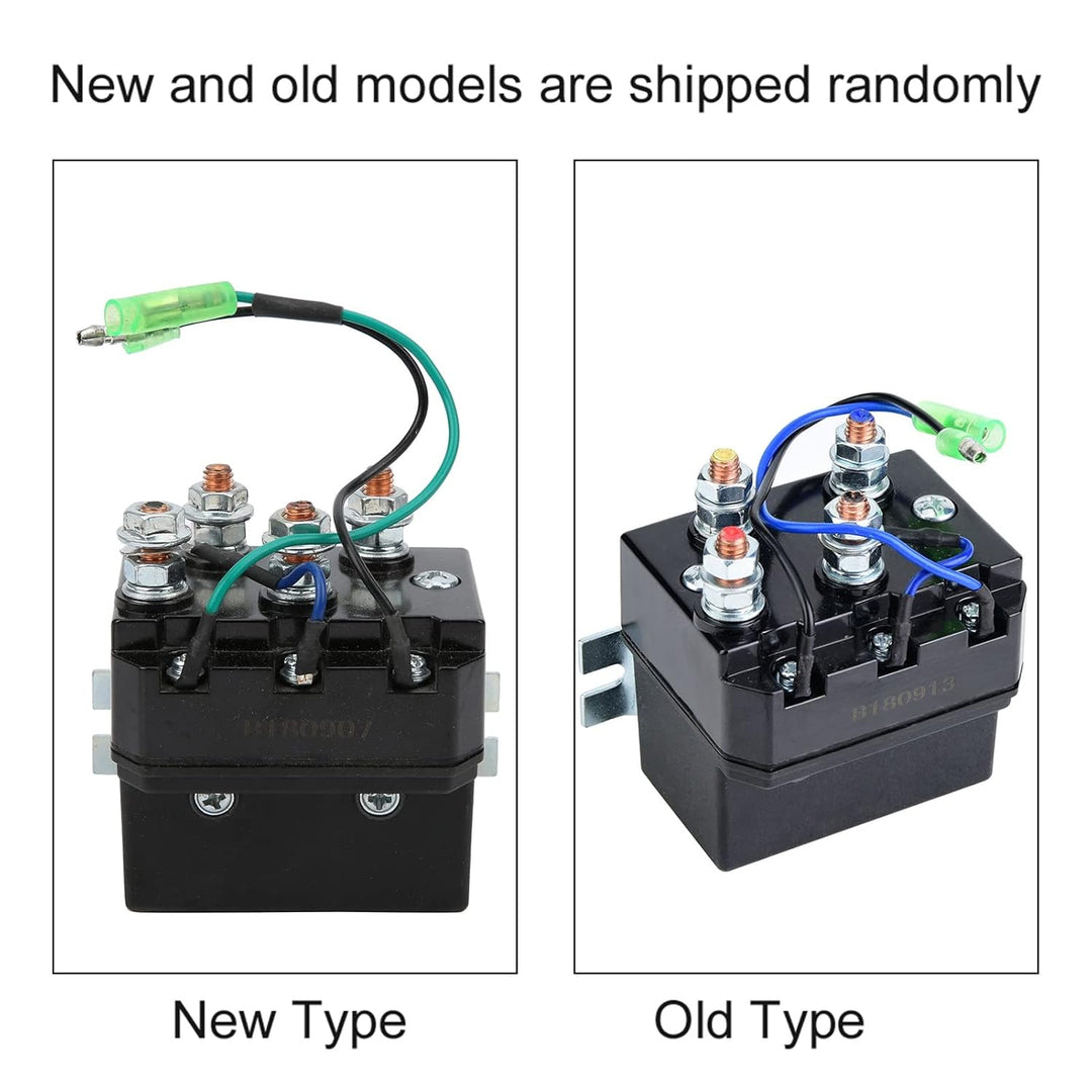 Winden Magnetrelais, für 1500-5000 lb Winden ATV UTV Windenschützmagnetrelais, schwarz