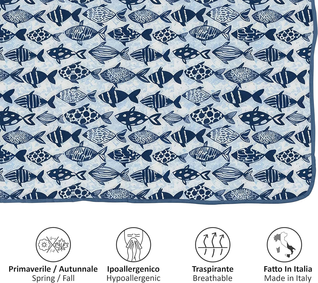 CosìCasa Tagesdecke Bettüberwurf Doppelbett - Quilt Überwurf Tagesdecke - Weich und Maschinenwaschba