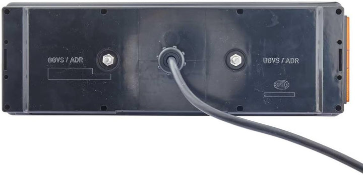 HELLA - Heckleuchte - EasyConn I - Glühlampe - 24V - Anbau/geschraubt - Lichtscheibenfarbe: mehrfarb