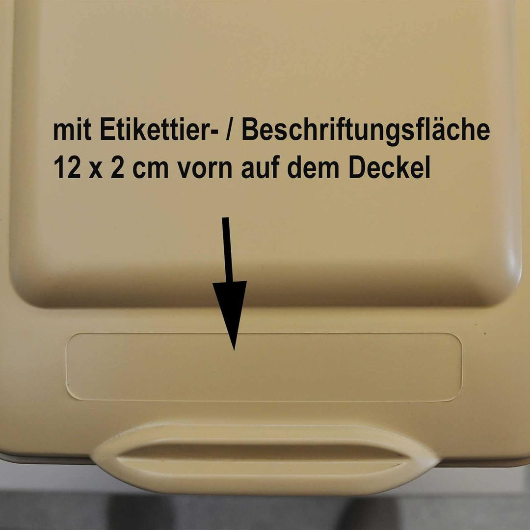 SULO Bio Boy 10 Liter mit Deckel und Henkel – Geruchsdicht und leicht Abwaschbar – Als Bio Mülleimer