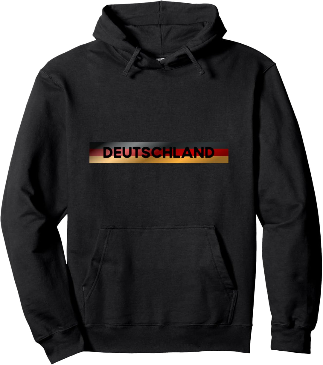 Deutsche Fahne Deutsch Deko Frauen Männer Kinder Deutschland Pullover Hoodie
