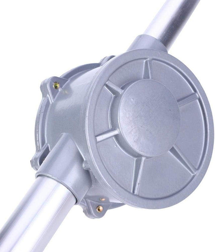 Kurbelpumpe,Heizöl Fasspumpe, Rotations-Handkurbel-Ölfass-Trommelpumpe aus Aluminiumlegierung Pumpen