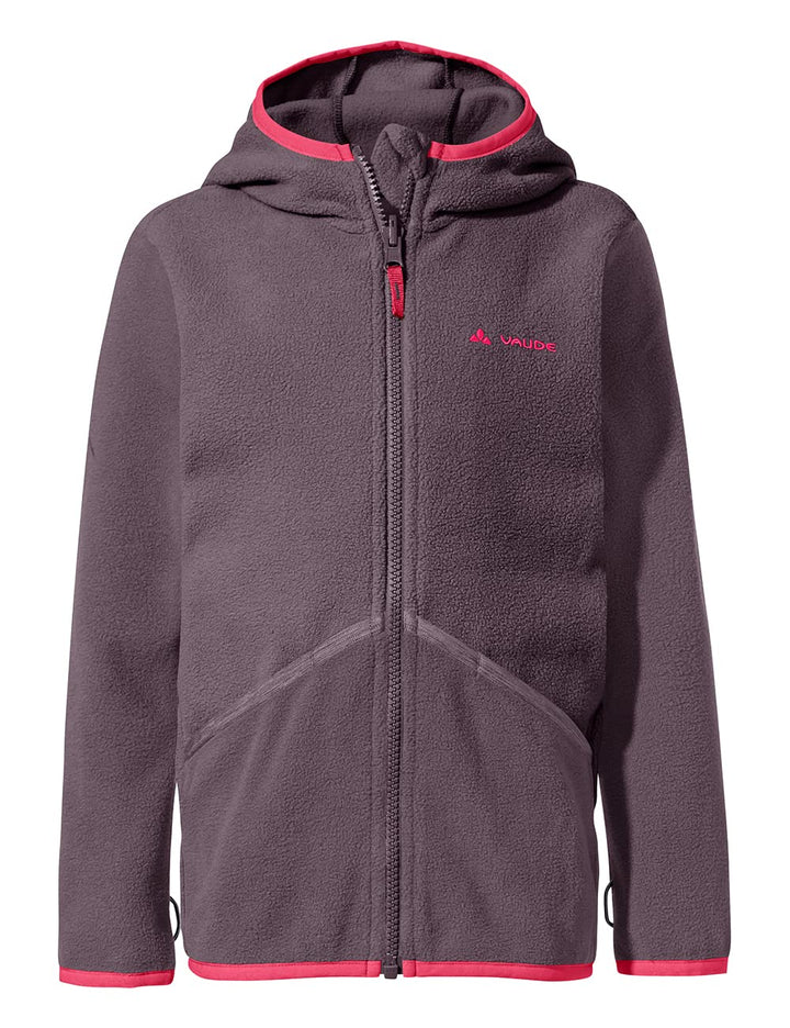VAUDE Kids Pulex Hooded Jacket - Fleecejacke Kinder 92 blackberry, 92 blackberry