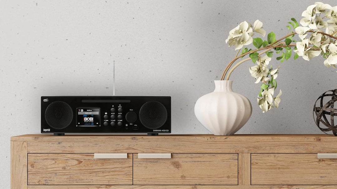 Imperial DABMAN i450 CD Internetradio/DAB+ Digitalradio mit CD Player (DAB+ Radio, Internet/DAB+ / D