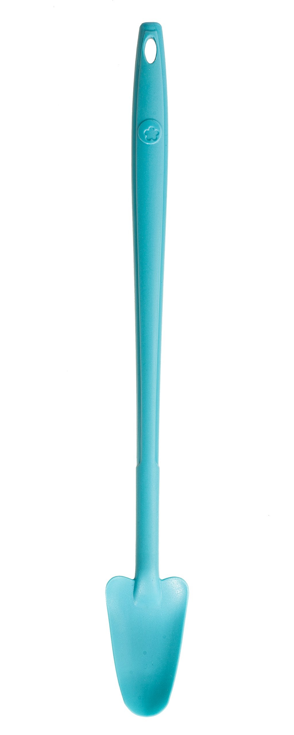 Kochblume Restelöffel L | Premium-Silikon | Hitzebeständig | Spülmaschinenfest | 31cm | Farbe: türki