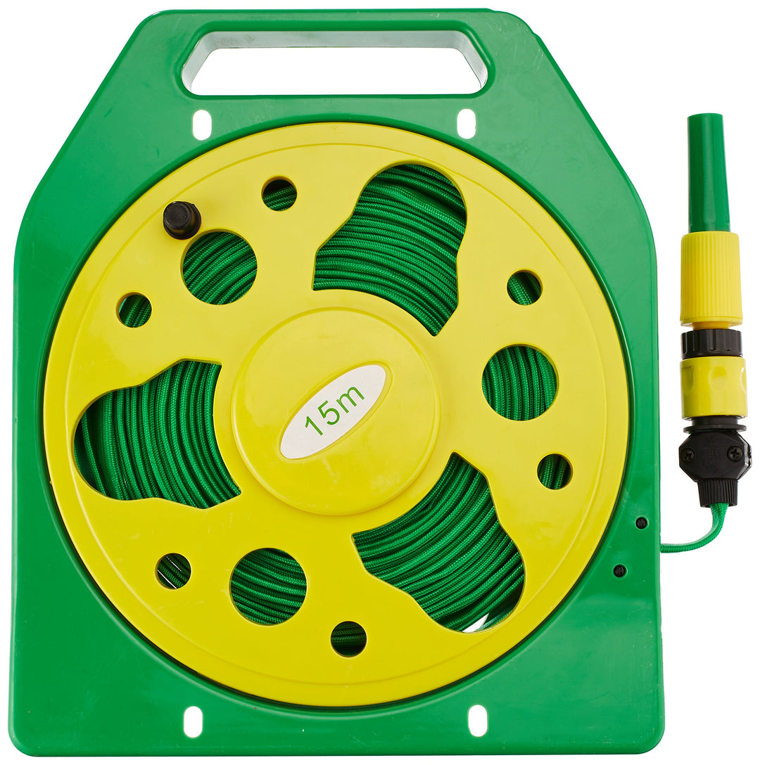 BRUNNER Campingbedarf Schlauchtrommel, 26345 STANDARD Grün, STANDARD Grün