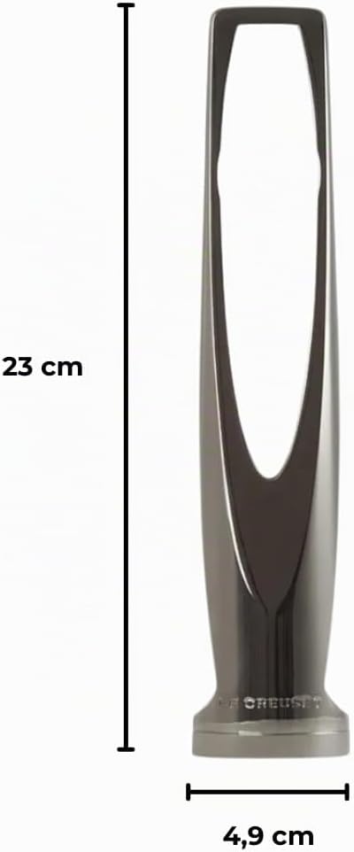 Le Creuset, Sekt-Öffner, Entkorken von Schaumweinflaschen, Black Metal, Zamak, SW-105S, 591390160006