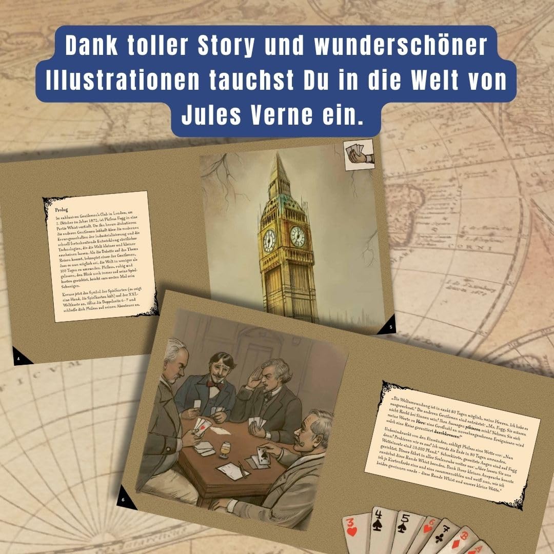 24 DAYS ESCAPE – Der Escape Room Adventskalender: In 80 Tagen um die Welt: 24 verschlossene Rätselse