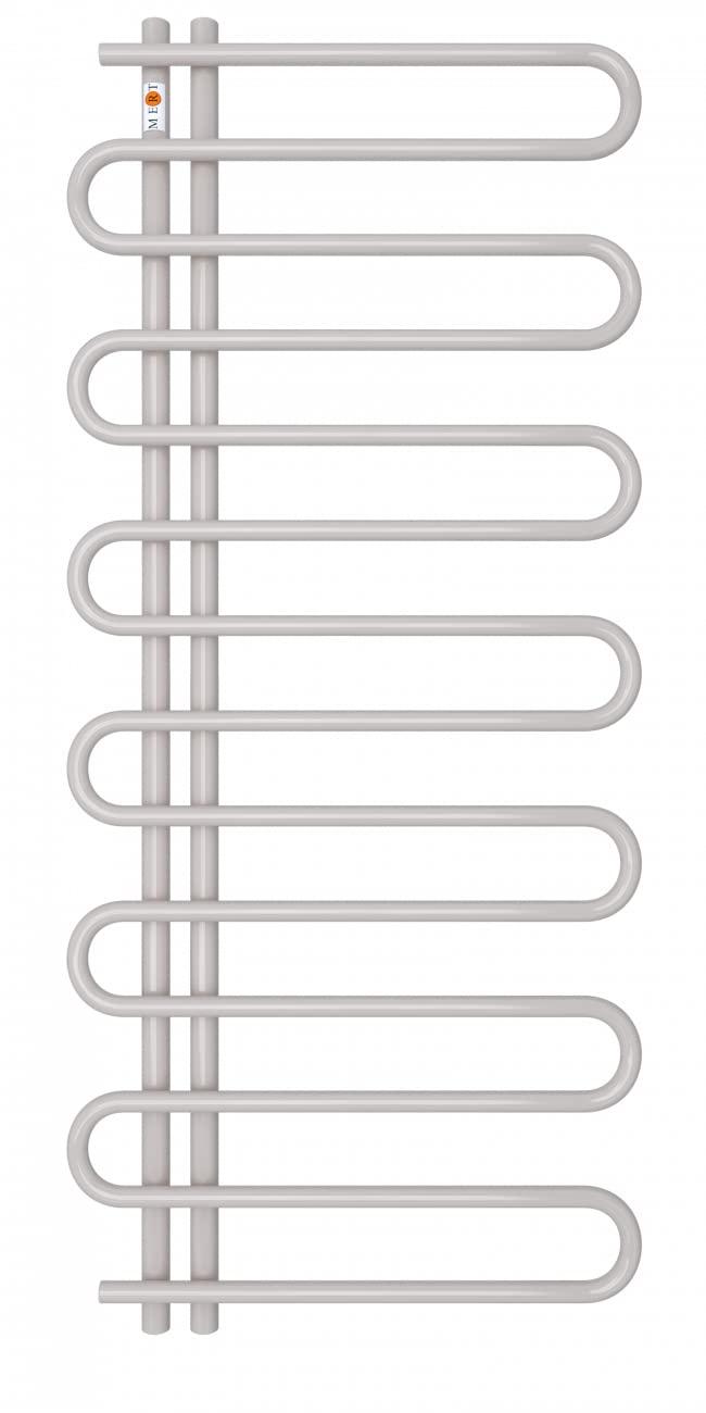 Design Badheizkörper Modell TERSSE 60 x 140 cm Verkehrsweiss, 60 x 140 cm Verkehrsweiss