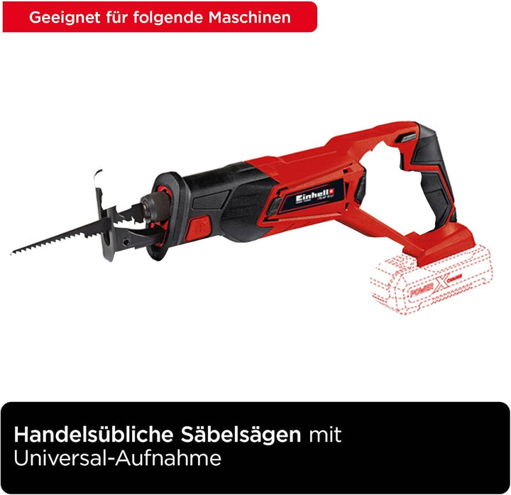 kwb Säbelsägeblätter für Steinbearbeitung, HM Hartmetallzähne, Hochlegierter Stahl, stabile Zahn-Ver