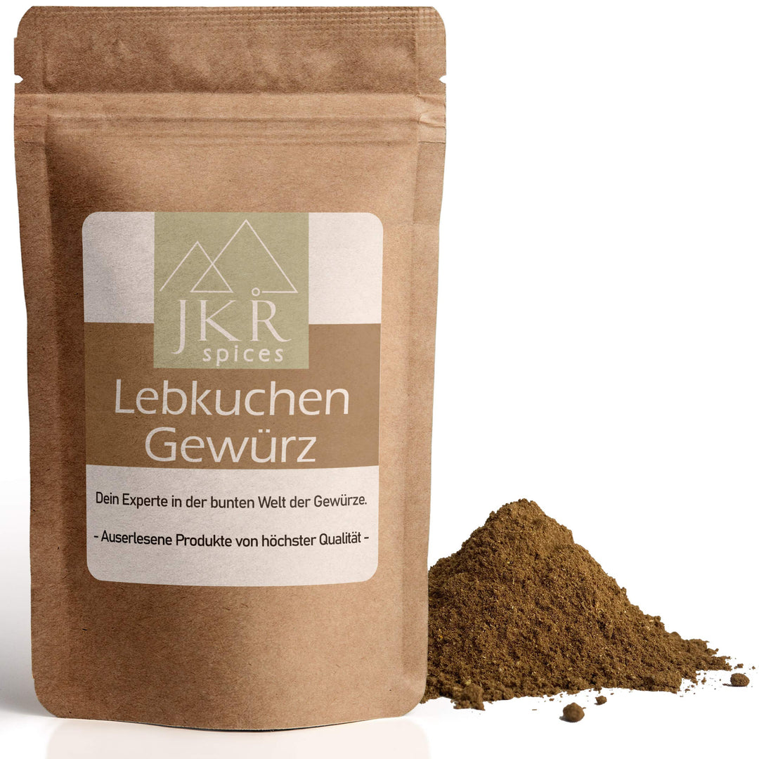 JKR Spices Lebkuchen Gewürz 450g - Gewürzmischung für Lebkuchen & Pfefferkuchen | Lebkuchengewürz We