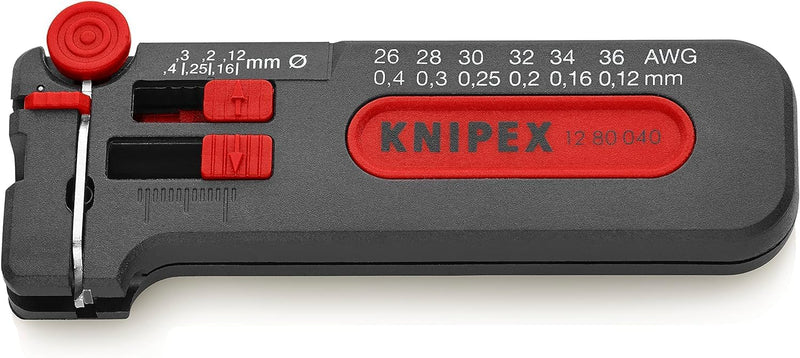 Knipex Mini-Abisolierwerkzeug 100 mm 12 80 040 SB