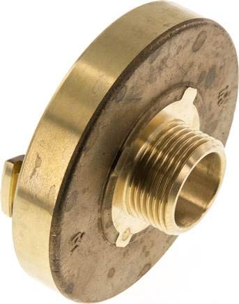 Storz-Kupplung G 1"(AG), 52-C, Messing Werkstoff:Messing Storz-Grösse:52-C Gewinde:G 1"