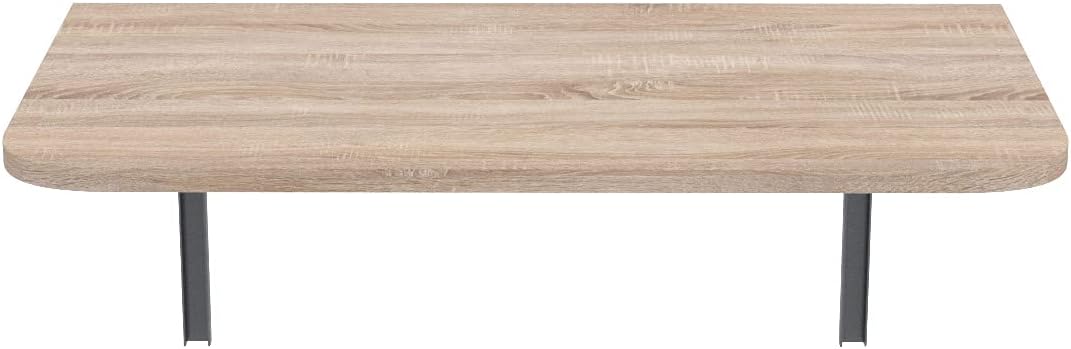 AKKE Klapptisch Wandklapptisch Esstisch - Klappbar Faltbar Platzsparend - Abgerundete Ecken - 60cm x