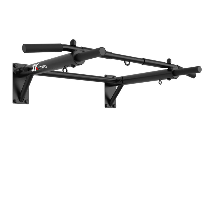 JX FITNESS Klimmzugstangen Klimmzugstange Wandmontage Heimturnhalle Pull Up Bar, 3 Ösen für TRX Trai