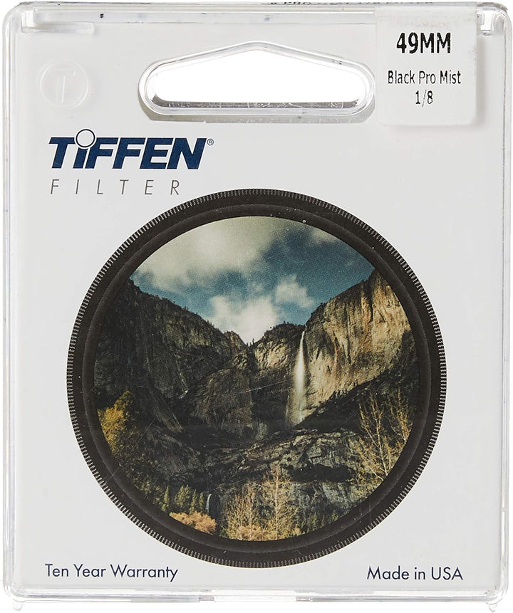 Tiffen Filter 49MM Black PRO-Mist 1/4 Filter & Filter 49MM Black PRO-Mist 1/8 Filter 49mm Bundle mit
