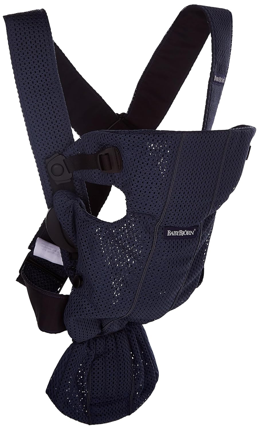 BabyBjörn Babytrage Mini, 3D-Netzstoff, Marineblau 3D-Netzstoff Marineblau, 3D-Netzstoff Marineblau