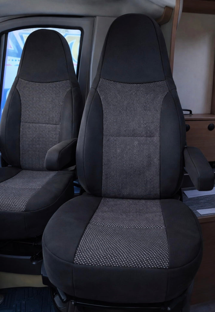 Generisch Sitzbezüge für Wohnmobile, Pilotsitze, Fahrersitz und Beifahrersitz, 2 Sitzer, Hochwertige