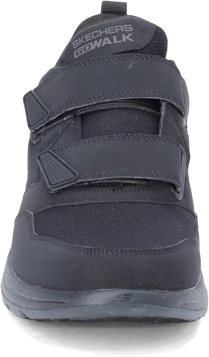 Skechers Herren Gowalk Sportliche Wanderschuhe mit Klettverschluss, Zwei Riemen, Luftgekühlter Schau