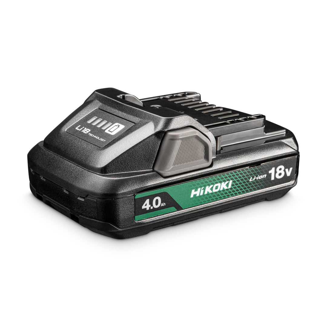 HiKOKI Akku BSL1840M (18V 4.0 Ah Akku, Li-Ion, 4-Stufen-LED Ladestandskontrolle)