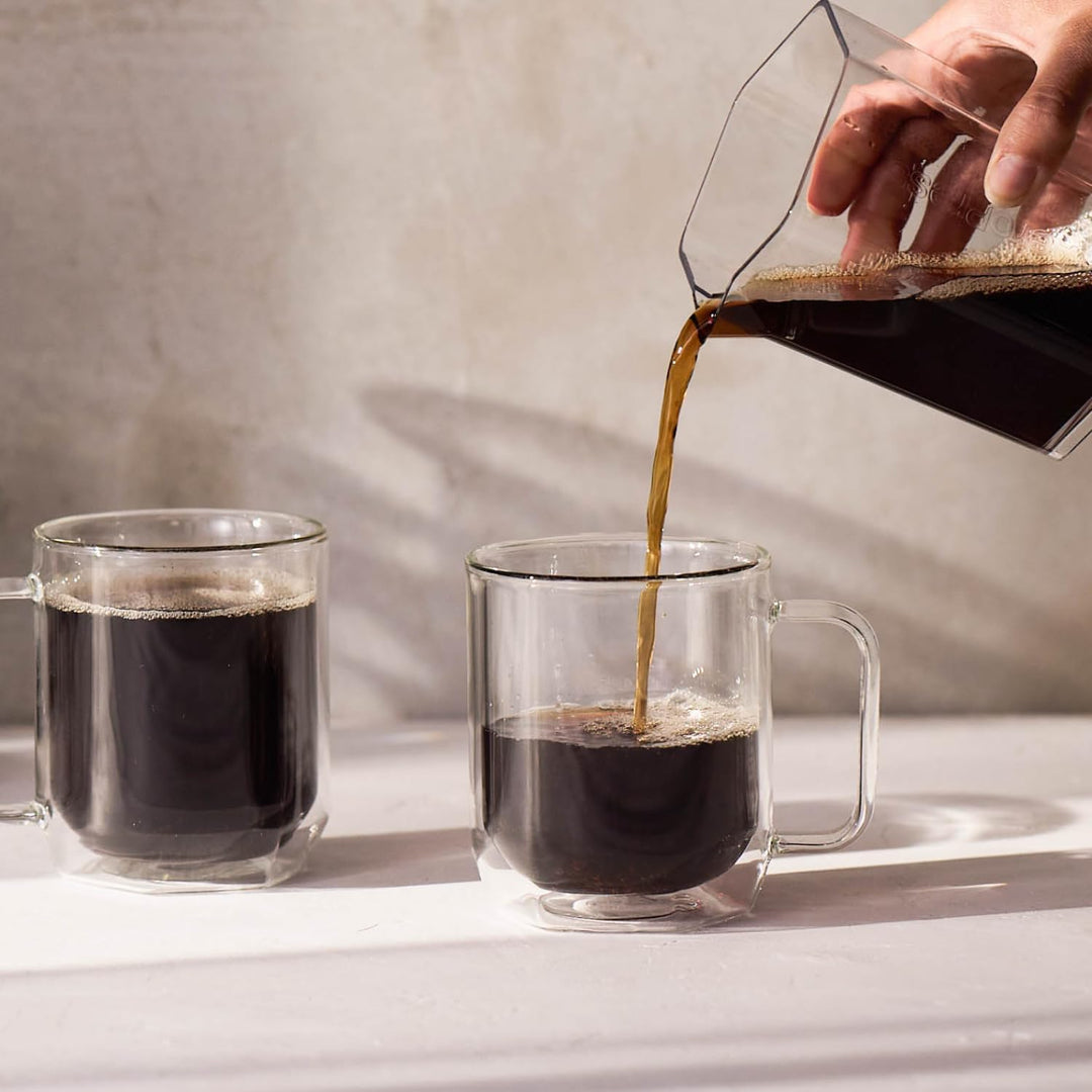 AeroPress Kaffeekaraffe, 600 ml (20 oz) Fassungsvermögen, Bruchsichere Pour Over Karaffe, Ideal für