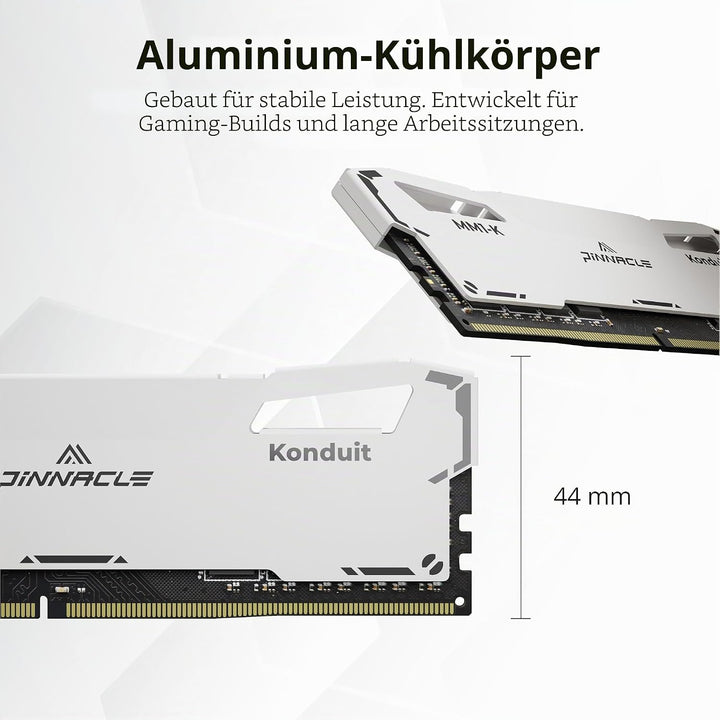 Timetec Pinnacle Konduit 8GB DDR4 XMP2.0 Overclocking 1,35 V Dual Rank kompatibel für AMD und Intel