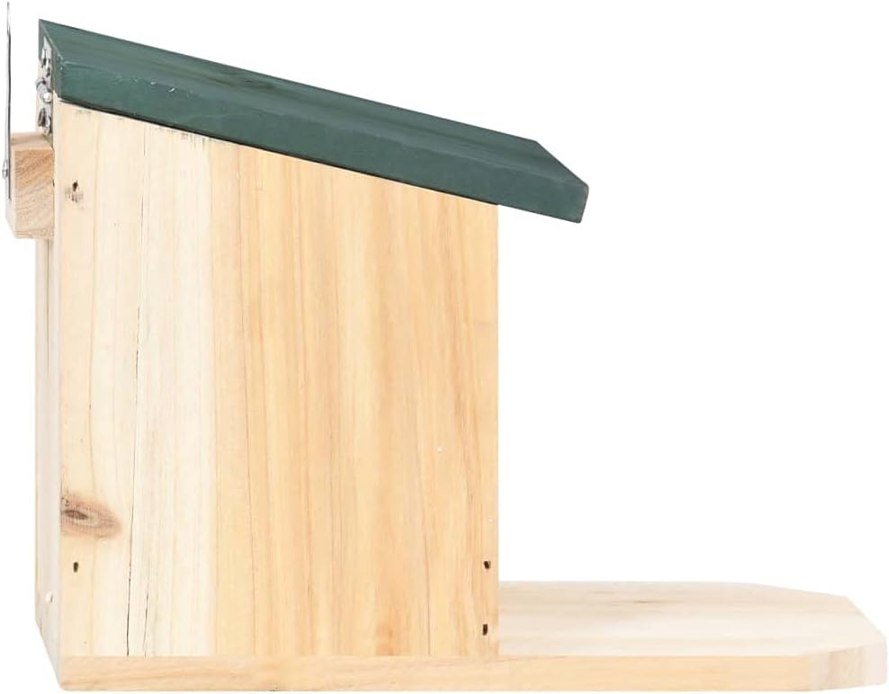 vidaXL 4xTanne Eichhörnchen Futterhaus Futterkasten Futterstation Futterstelle