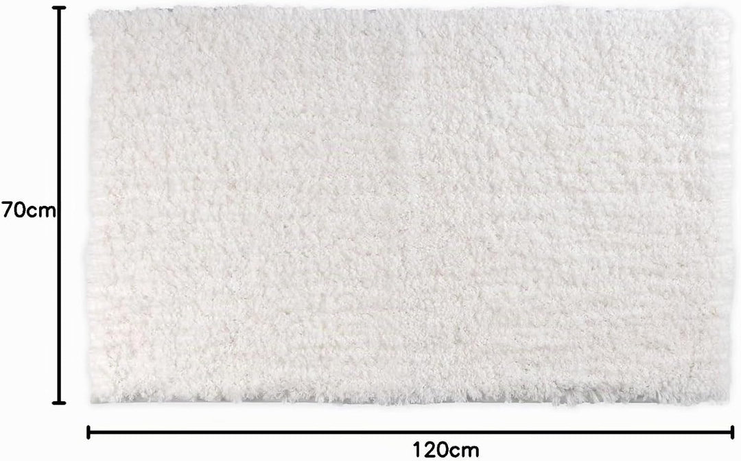 Floordirekt Badematte Sky - Badezimmerteppich - Weicher, dichter Hochflor - Rutschhemmend &amp; Schnell