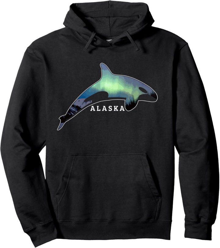 Alaska Orka Wal USA Souvenir Pullover Hoodie