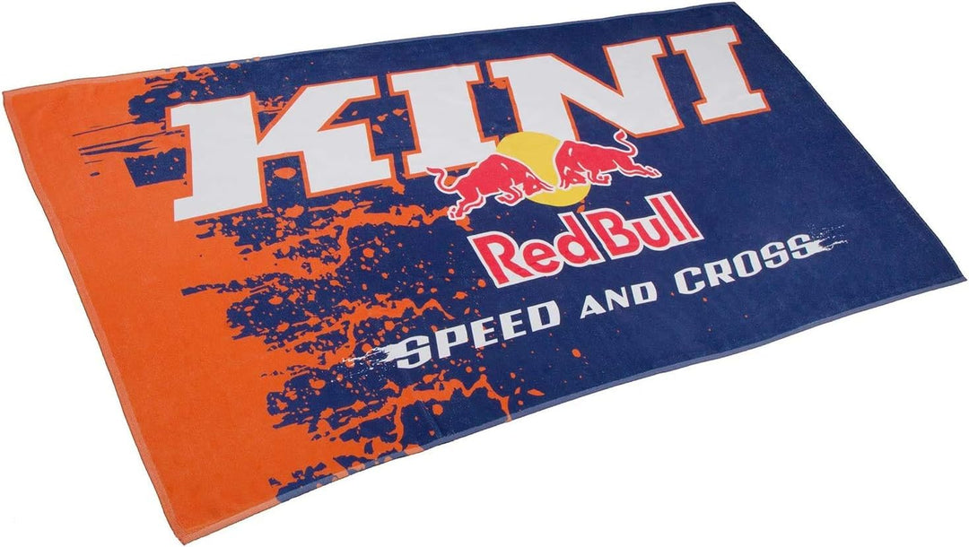 Kini Red Bull Mx Racing Towel – Mx Handtuch, Strandtuch, Sportliches Design, Baumwolle, Fitness, Spo