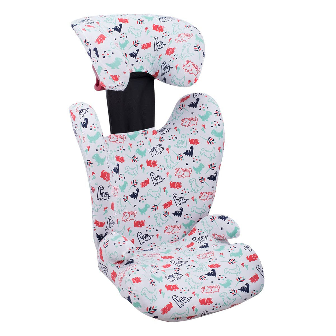 JYOKO KIDS Bezug kompatibel mit Britax Romer Kidfix, aus Baumwolle (Romer Kidfix, DINO PARTY), DINO