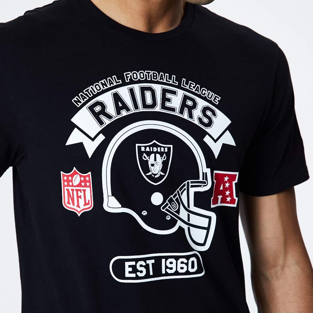 New Era T-Shirt NFL Oakland Raiders M Schwarz, M Schwarz