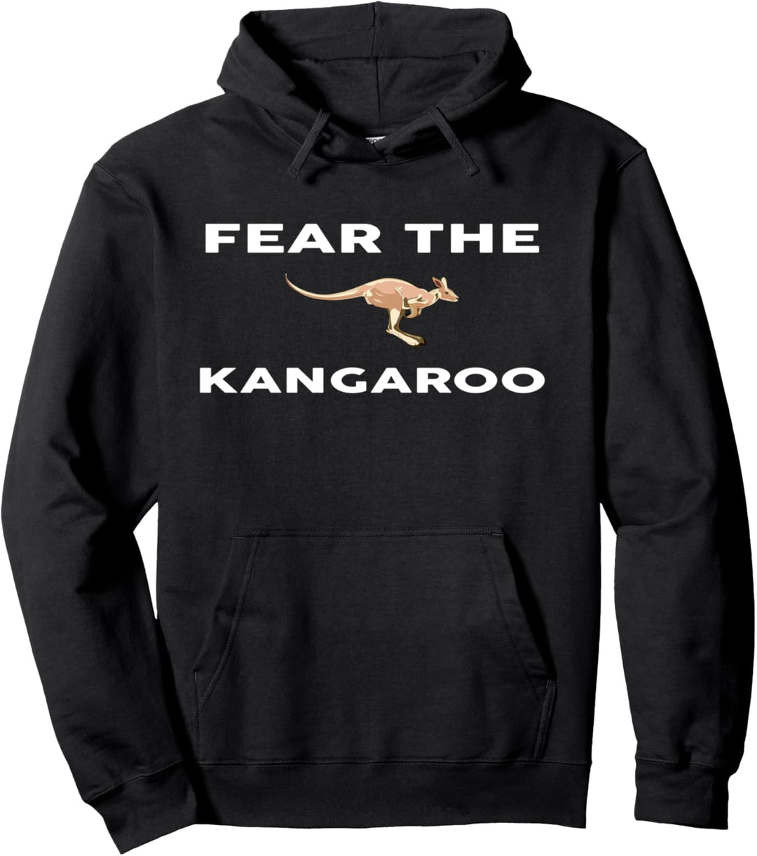 Fear The KANGAROO Kapuzenpullover KANGAROOS Pullover Hoodie