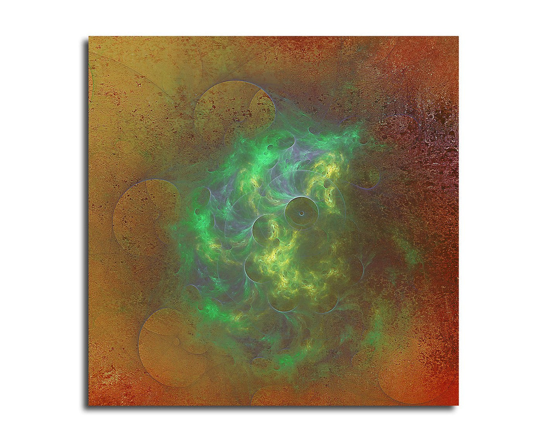 Paul Sinus Art Modernes Wandbild Abstrakt020_60x60cm Abstrakte Kunst Kunstdruck auf Leinwand Zeitlos