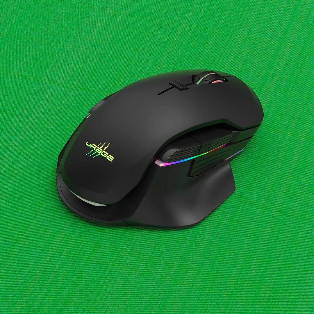 uRage Gaming-Mauspad “Greenscreen 250 Desk-Mat”, Grün, Anti-Rutsch-Beschichtung, Naturgummi, für Tas