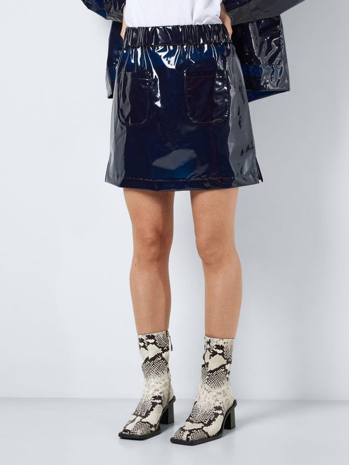 Noisy may Damen Nmsky Short Hw Transp Rainskirt Noos Rock S Navy Blazer, S Navy Blazer