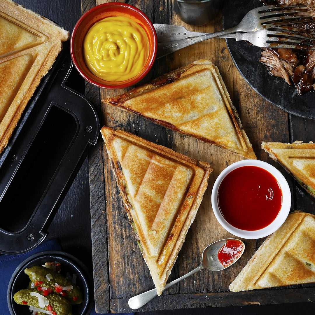 Breville Ultimate-Sandwichmaker mit extra tiefen Platten | Sandwichtoaster zum Toasten von 2 Scheibe